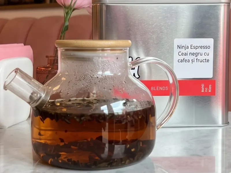Black Tea with Coffee and Fruit