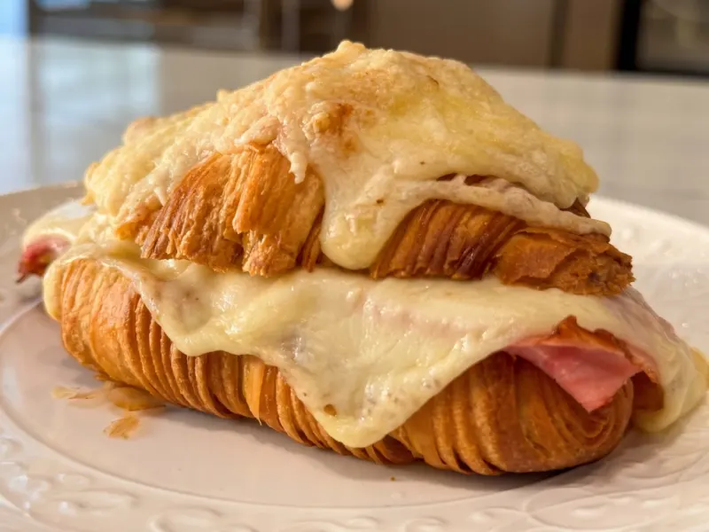 Croque Monsieur Croissant