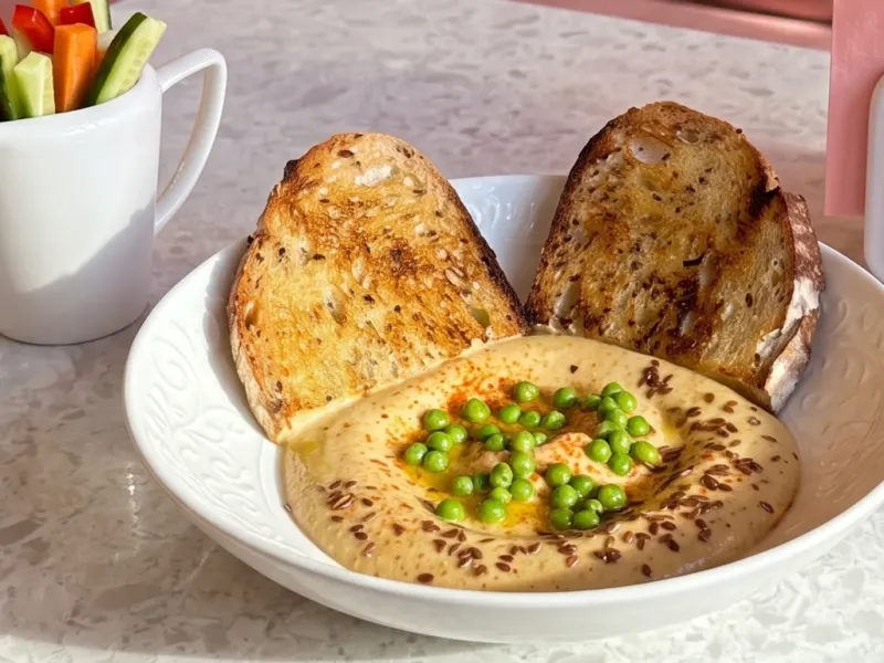 Hummus with Sourdough Bread