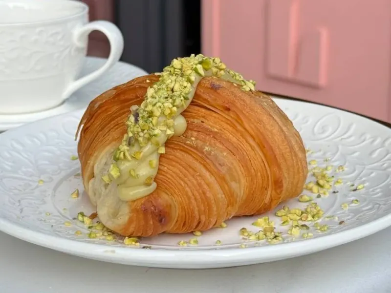 Pistachio Cream Croissant