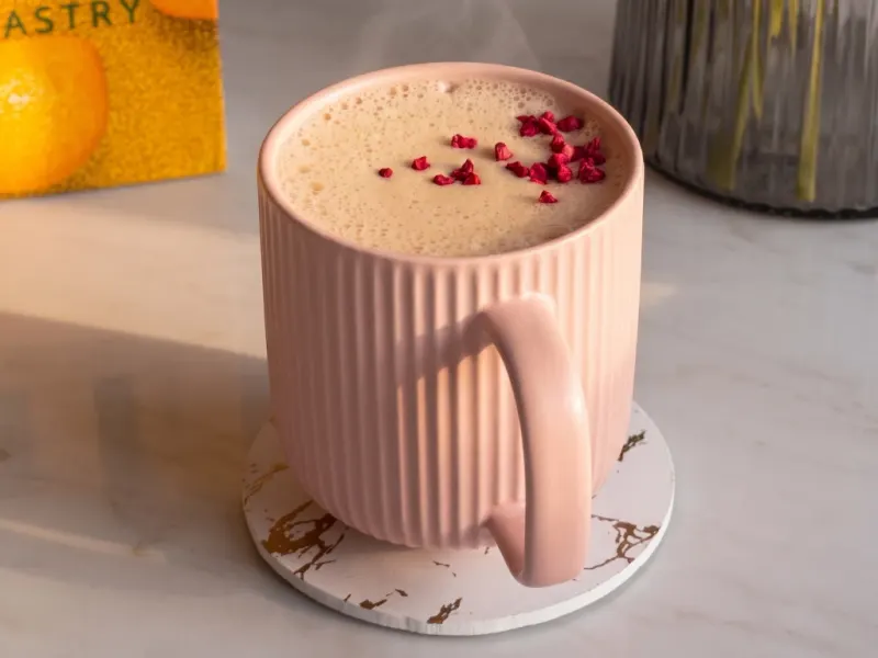 Strawberry Raf Coffee