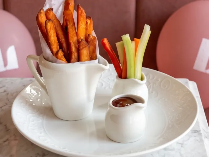 Sweet Potato Fries with Choice of Sauce